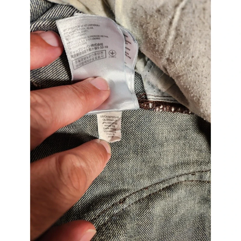 Banana Republic Jeans Mens 36x28 (Tag 36X30)Slim Straight Preppy Academia Casual